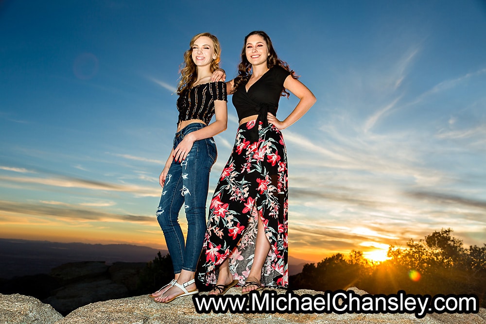 Mount Lemmon Sunset Portrait