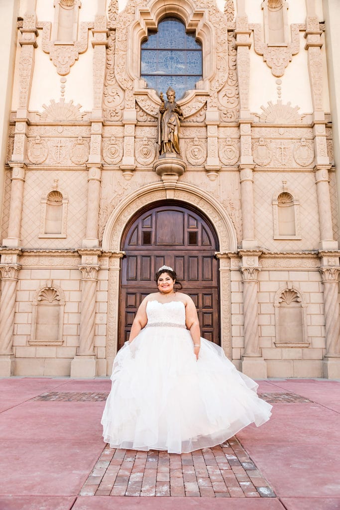 Quince girl portrait