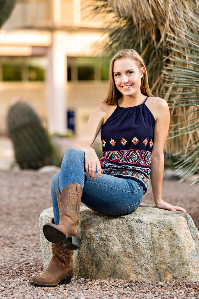 High School graduation photo